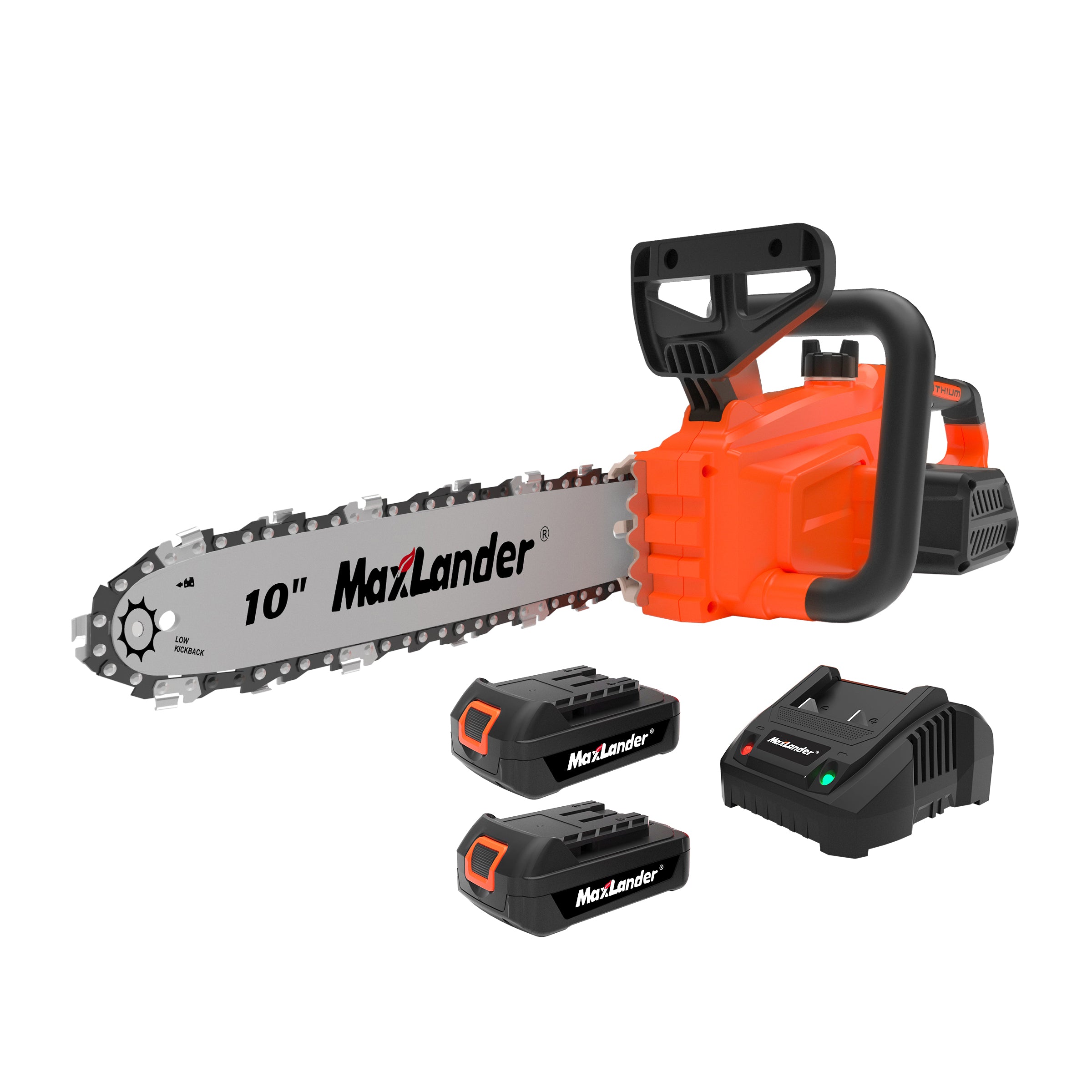 MAXLANDER Electric Chain Saw, 9 Amp Corded Chainsaw, 15m/s with 14 Inch  Chain and Bar, Light Weight Multi Angle Fast Cut Powerful High Efficiency