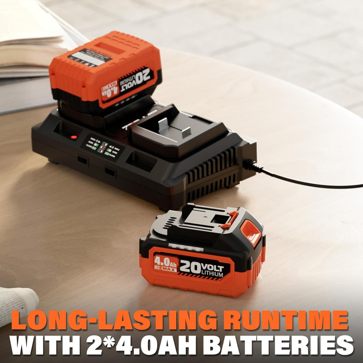 Maxlander 40V Brushless 3-in-1 Cordless Leaf Blower Vacuum Mulcher, 170MPH 360CFM 5-Speed Lawn Leaf Cleaner, 2x4.0Ah Batteries, Charger & Collection Bag Included for Yard Care