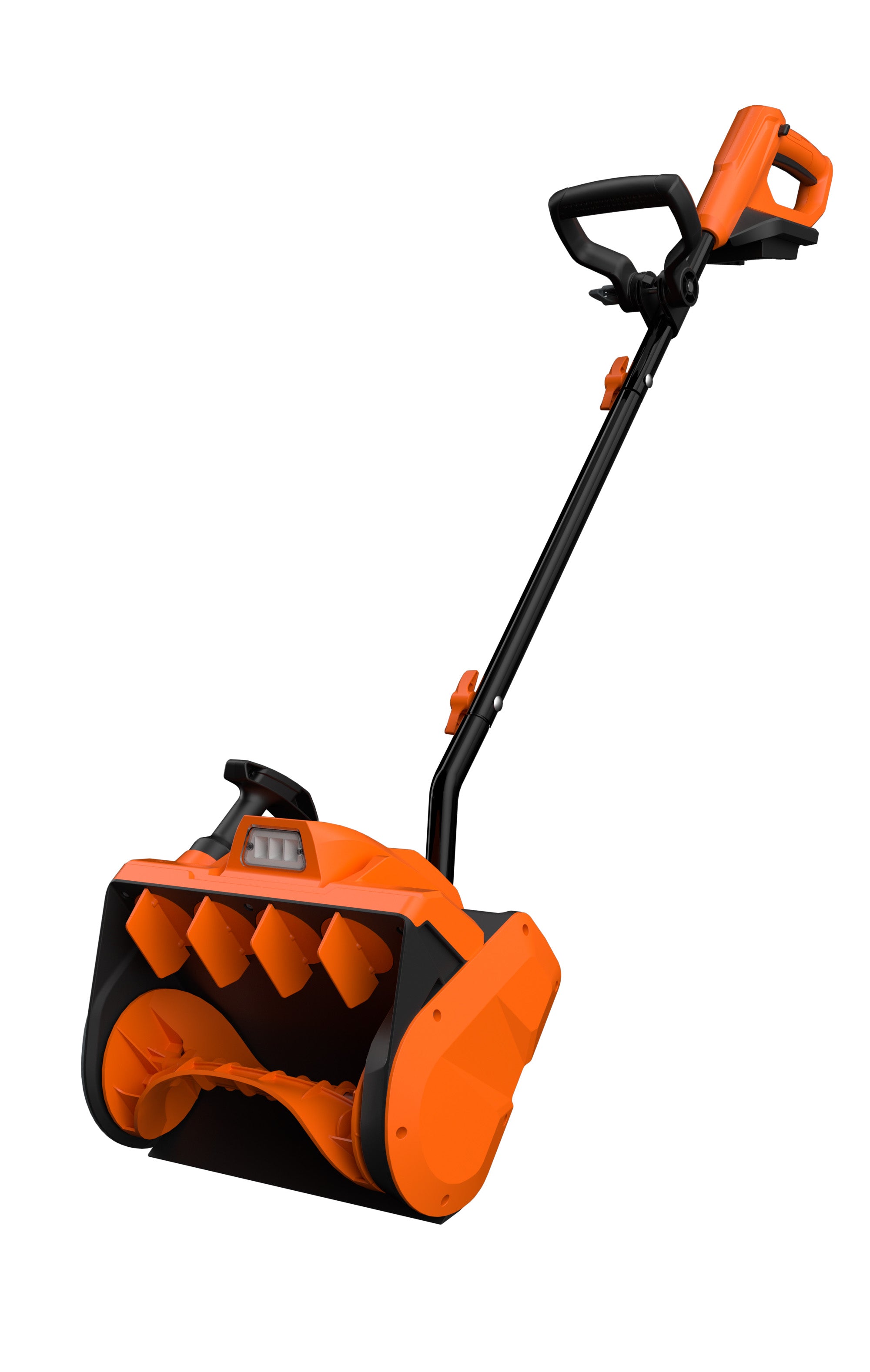 MAXLANDER 20V Cordless 12-Inch Electric Snow Shovel Blower, Adjustable Handle, Complete Kit with 4.0Ah Lithium Battery, 1A Corded Single-Port Charger & Protective Storage Cover Included
