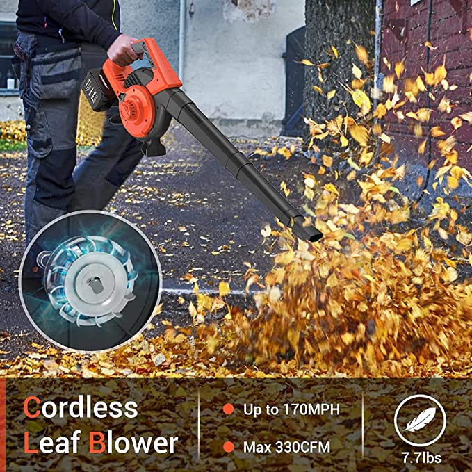MAXLANDER 2 in 1 Cordless Leaf Blower & Vacuum Cleaner with Bag – Maxlander