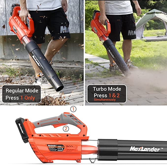  MAXLANDER 3 in 1 Electric Leaf Blower/Vacuum/Mulcher